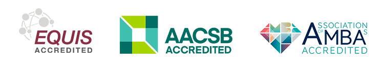 Accréditée EQUIS, AACSB et AMBA