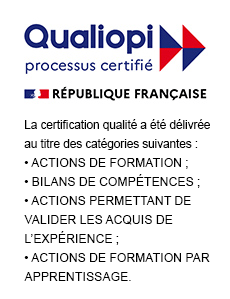 Certification Qualiopi avec mentions Certification Qualiopi avec mentions