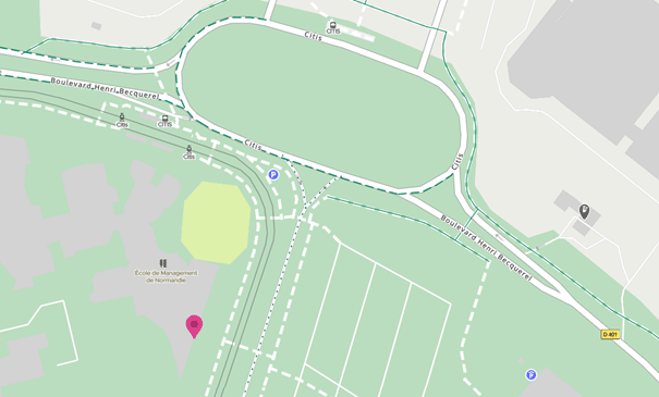 Plan campus de Caen Plan campus de Caen