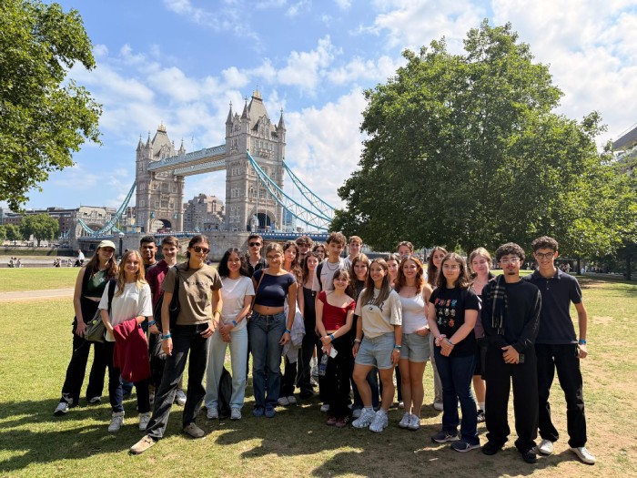 Photo de groupe - séjour linguistique Photo de groupe - séjour linguistique