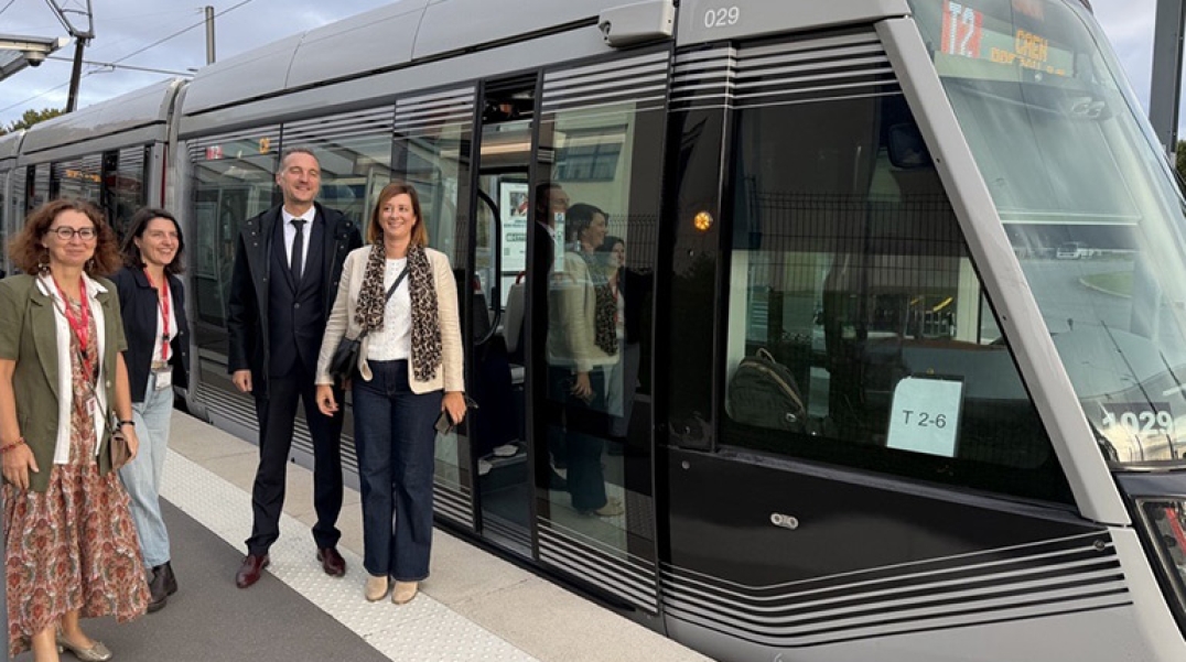 Partenariat EM Normandie X RATP Dev Caen la Mer