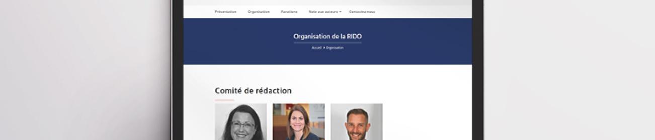 Lancement de la revue RIDO Lancement de la revue RIDO