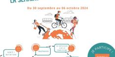 Affiche semaine des mobilités durables