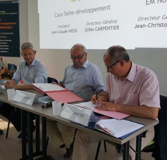 partenariat Caux Seine développement