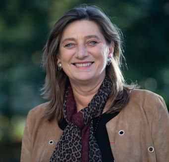 Frédérique Clavel, présidente de la fondation EM Normandie