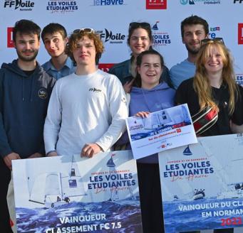 Voiles étudiantes Le Havre ENS Paris Saclay