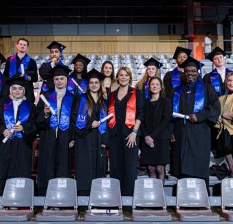 Remise des diplômes PGE blended