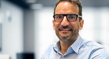 Vincent Rotger, président de l'association Alumni EM Normandie