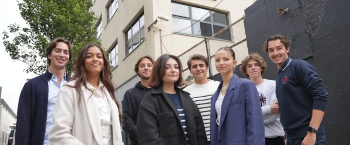 Group of students in Dublin