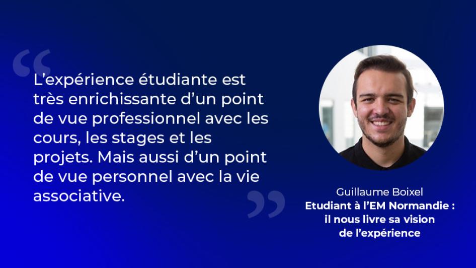 Témoignage Guillaume Boixel