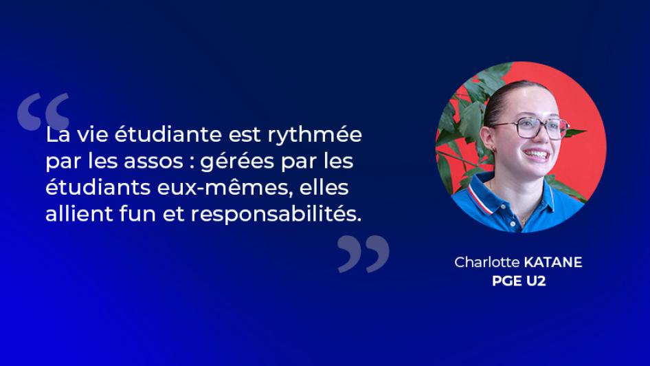 La vie étudiante est rythmée par les assos : gérées par les étudiants eux-mêmes, elles allient fun et responsabilités.